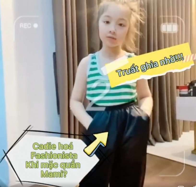 Elly trần cho con gái 7 tuổi diệnké đồ ai cũng dự đoán sớm soán ngôi mặc đẹp của mẹ - 1