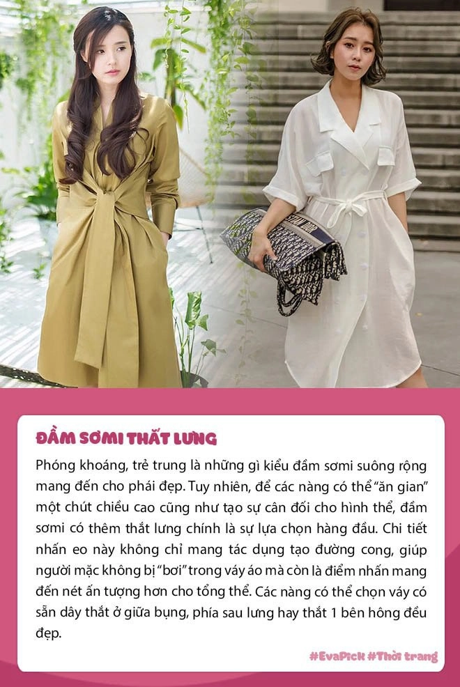 Eva pick bảo bối công sở đẹp nhất là đầm sơmi có đến 6 kiểu cho nàng mặc mỗi ngày - 3