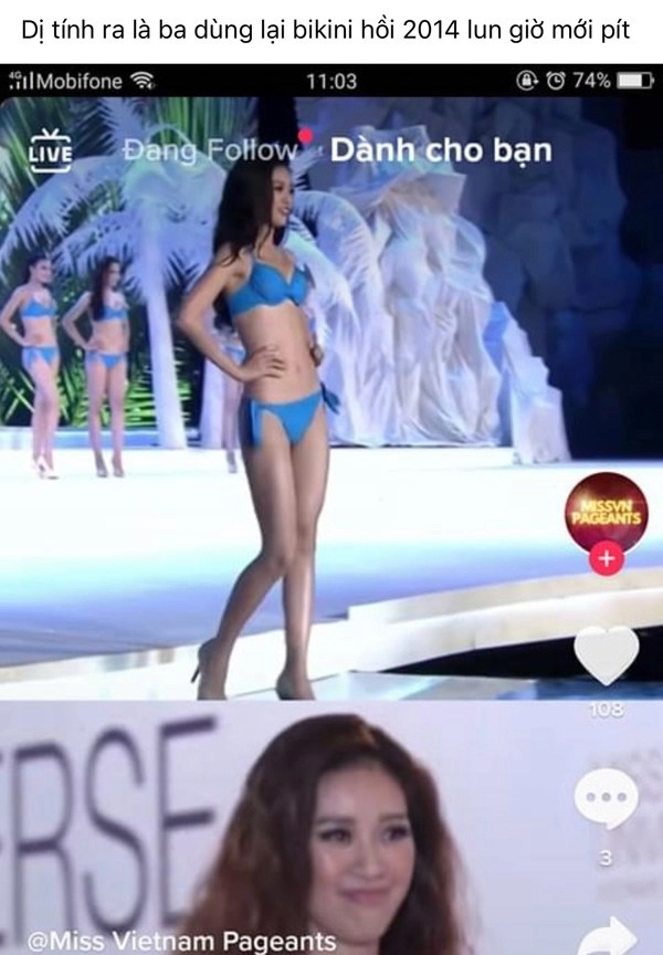 Fan tìm ra bộ bikini truyền may mắn cho khánh vân chính chủ nói gì - 1