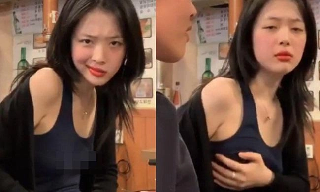 gái hư xứ hàn mặc mốt no bra người ném đá kẻ bênh chằm chặp - 4