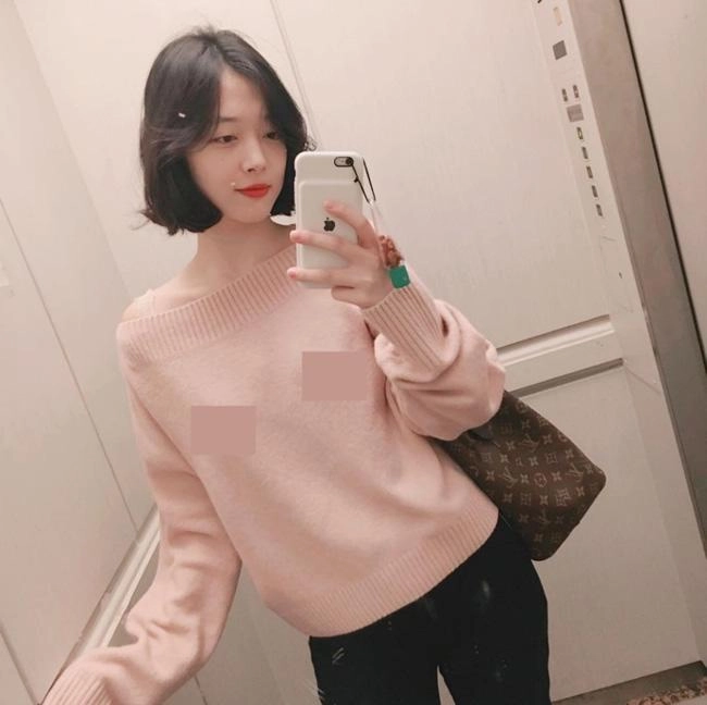 gái hư xứ hàn mặc mốt no bra người ném đá kẻ bênh chằm chặp - 14
