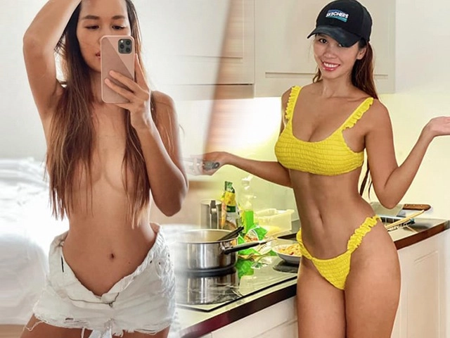 Gái quê nhung của phía trước là bầu trời cũng có ngày táo tợn không mặc áo ra phố - 21