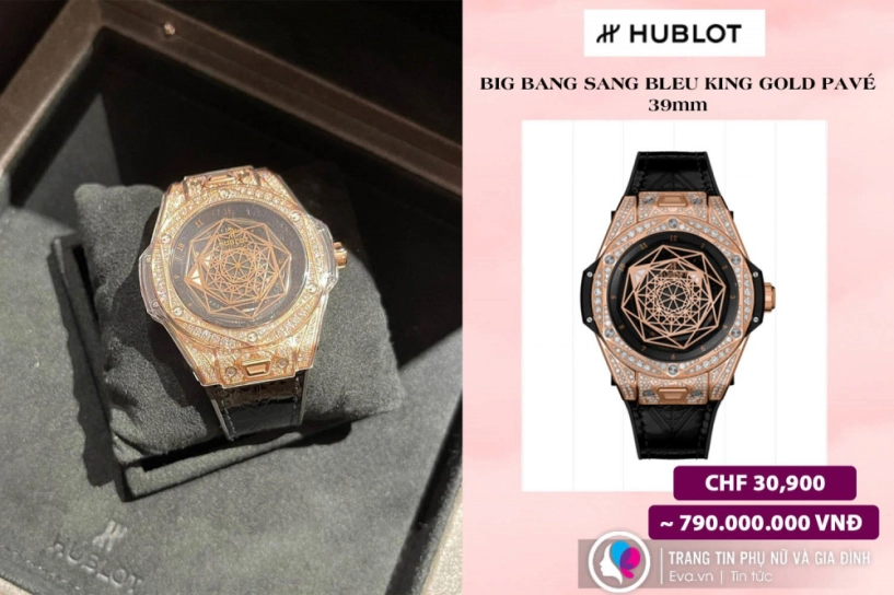Hari won được tặng đồng hồ nạm kim cương gần 1 tỷ đồng giữa mùa dịch - 3