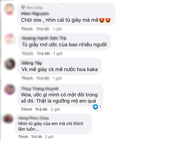 Hari won khoe tủ giày hiệu chạm nóc cđm ẩn ý khen xứng đôi vừa lứa với ông xã - 5