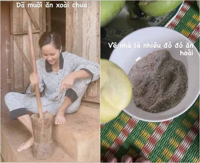 Hhen niê khoe toàn món ngon ở quê có cả món nấm siêu to gắn với biệt danh của cô - 12