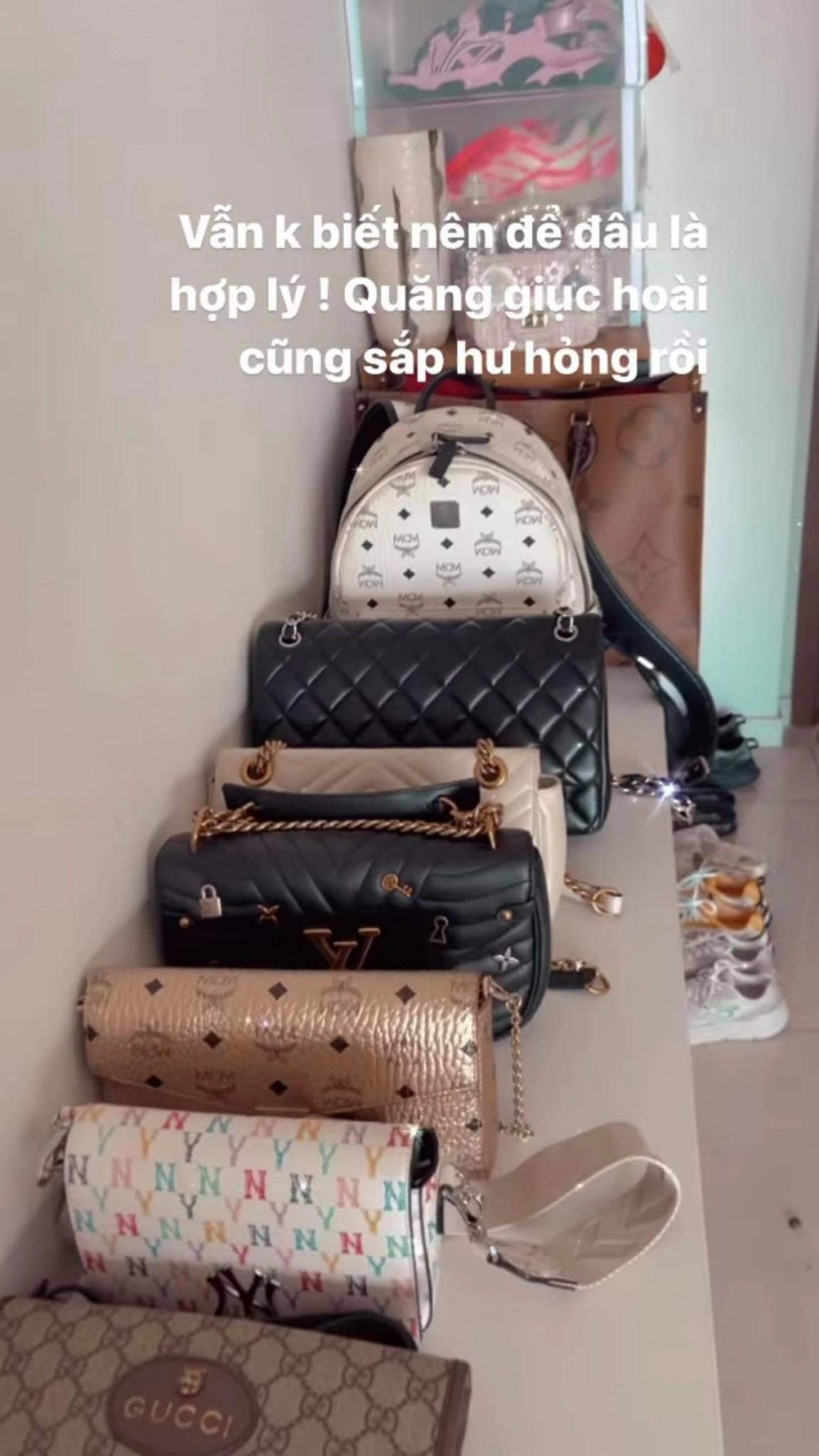 Hhen niê lần đầu làm room tour nhà thuê choáng nhất là góc khoe túi hiệu - 2