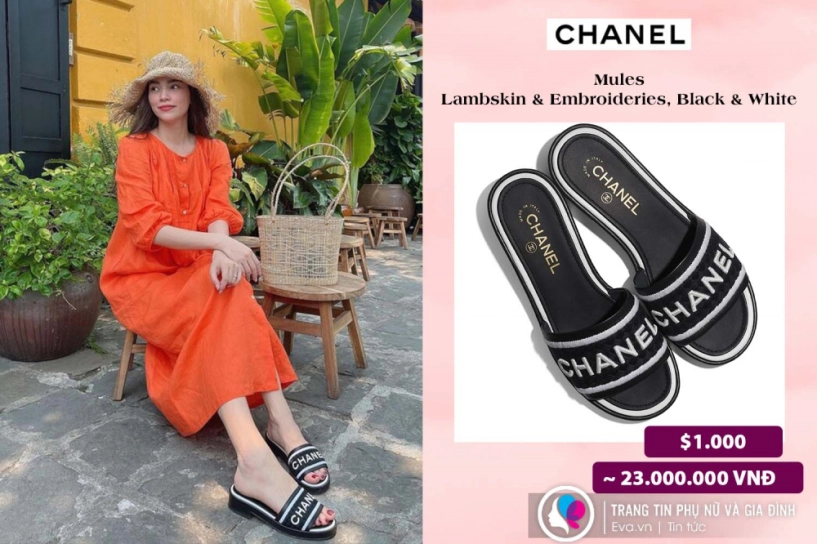 Hồ ngọc hà lăng xê loạt dép lê ngày hè nhưng nhìn giá ai nấy đều chịu thua - 4
