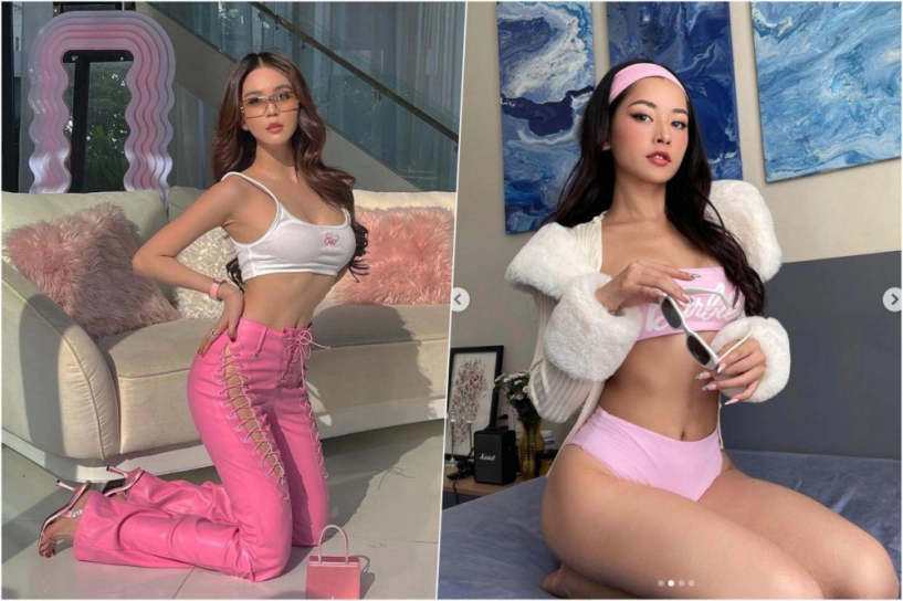 Hoá búp bê barbie phiên bản gợi cảm ngọc trinh đọ không lại đàn em chi puđộ thiếu vải - 7