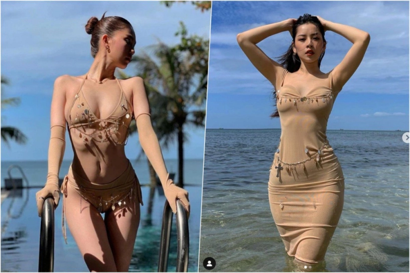 Hoá búp bê barbie phiên bản gợi cảm ngọc trinh đọ không lại đàn em chi puđộ thiếu vải - 10