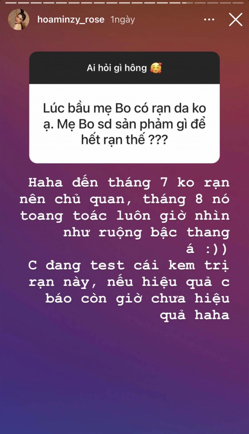 Hoà minzy bóc khuyết điểm sau sinh có bộ phậnnhư ruộng bậc thang vẫn đang tìm cách chữa - 4