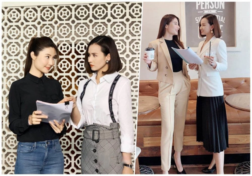 Hội mỹ nhân màn ảnh việt diện đồ công sở đẹp không thua phimhàn hồng diễm chưa phải trùm cuối - 6
