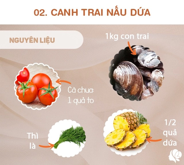 Hôm nay ăn gì bữa cơm có món đậm đà lại có canh chua giải nhiệt khiến ai cũng thèm - 4