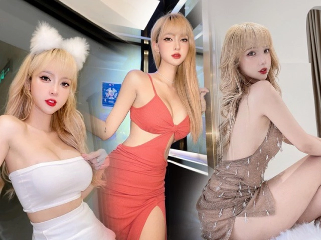 Hotgirl có vòng 1 phồn thực hết diện đồ ren hở da thịt đến khoác độc tạp dề lên sóng - 8