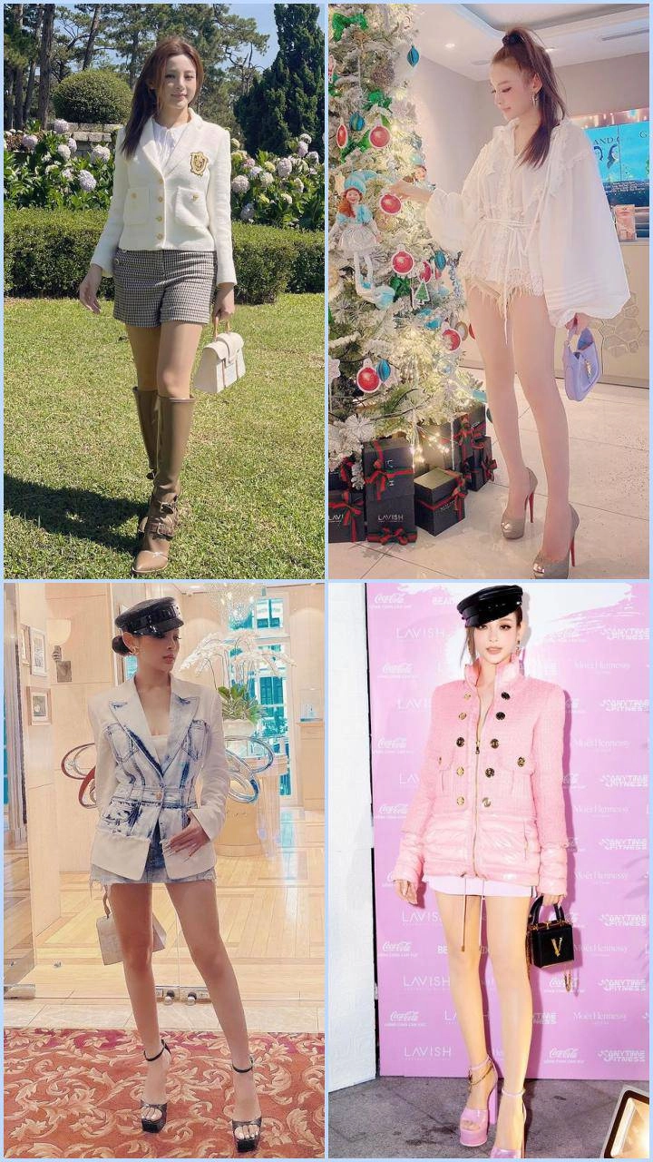 Huyền baby càng ngày ăn diện càng giống style nhức mắt của hotgirl bán hàng online - 9