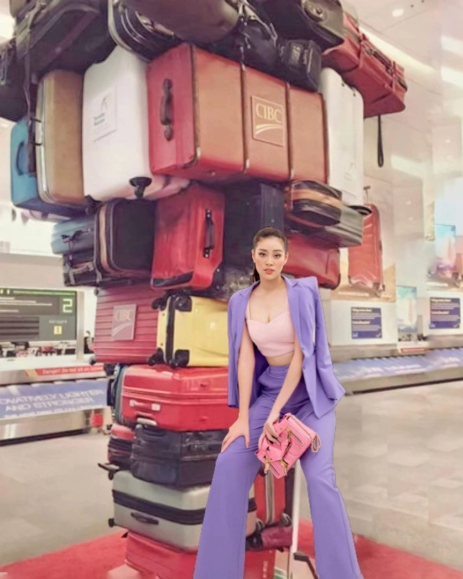 Khánh vân tuyên bố đem 200 outfits đi miss universe đại diện indonesia liền đàn áp với container 400 bộ - 2