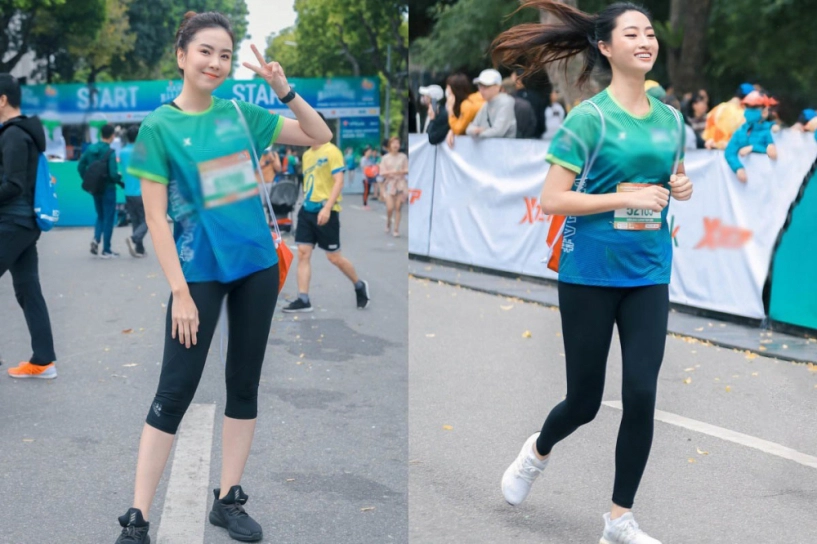 Khi hoa hậu chạy marathon tiểu vy suýt lộ vòng 3 mai phương thuý bị gọi tên nhiều nhất - 13