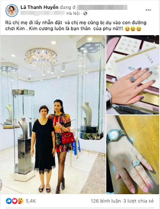 Mẹ ruột lã thanh huyền lên đồ đi mua đất con gái xách túi hermes cũng thua xa - 8