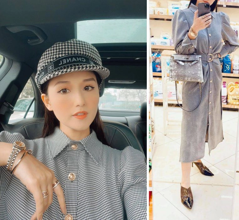 Lã thanh huyền khoe hình selfie lấp lánh nhất là món đồ trên tay - 4