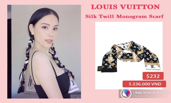 Làm bạn gái thiếu gia linh rin sang chảnh tết tóc bằng chiếc khăn hàng hiệu - 3