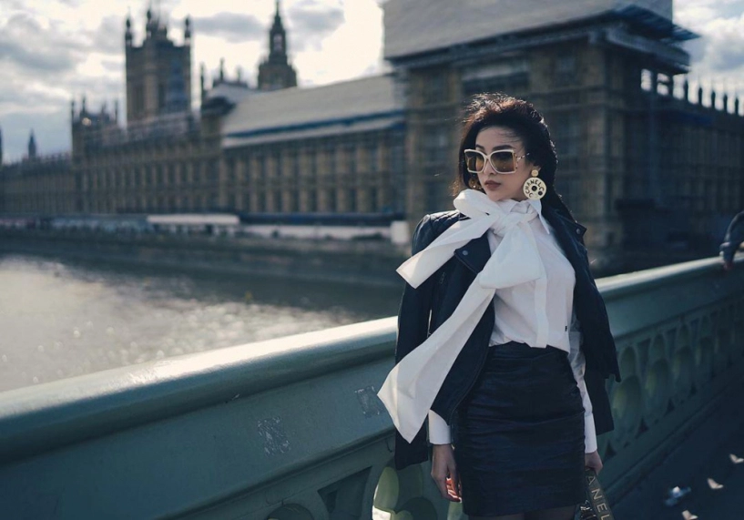 Lấy chồng và rút khỏi showbiz hotgirl hà thành vẫn được chú ý với loạt đồ hiệu sang chảnh - 13