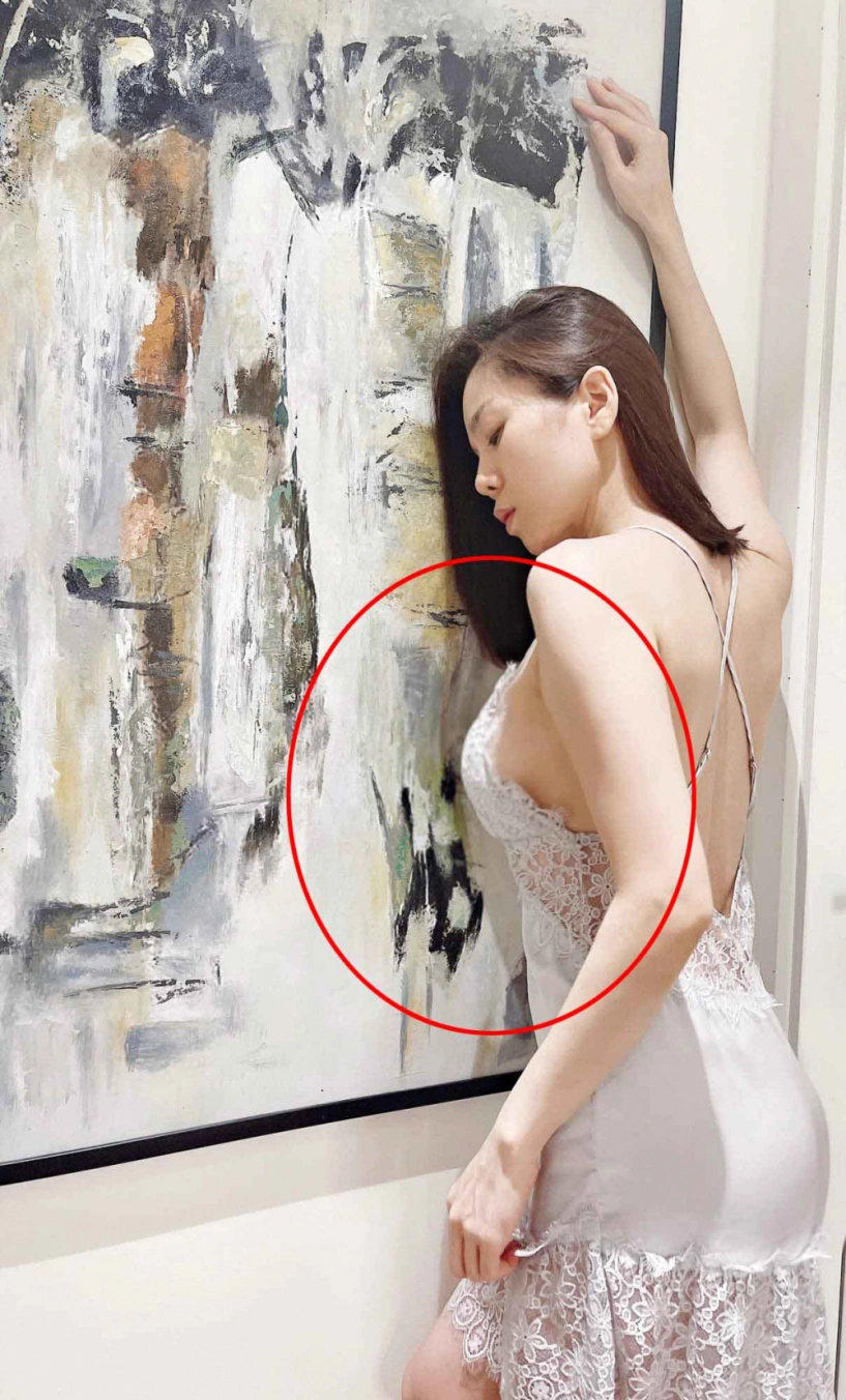 Lệ quyên diện đồ ngủ e ấp như thiếu nữ nhưng có gì đó sai sai mà phải xoá - 2