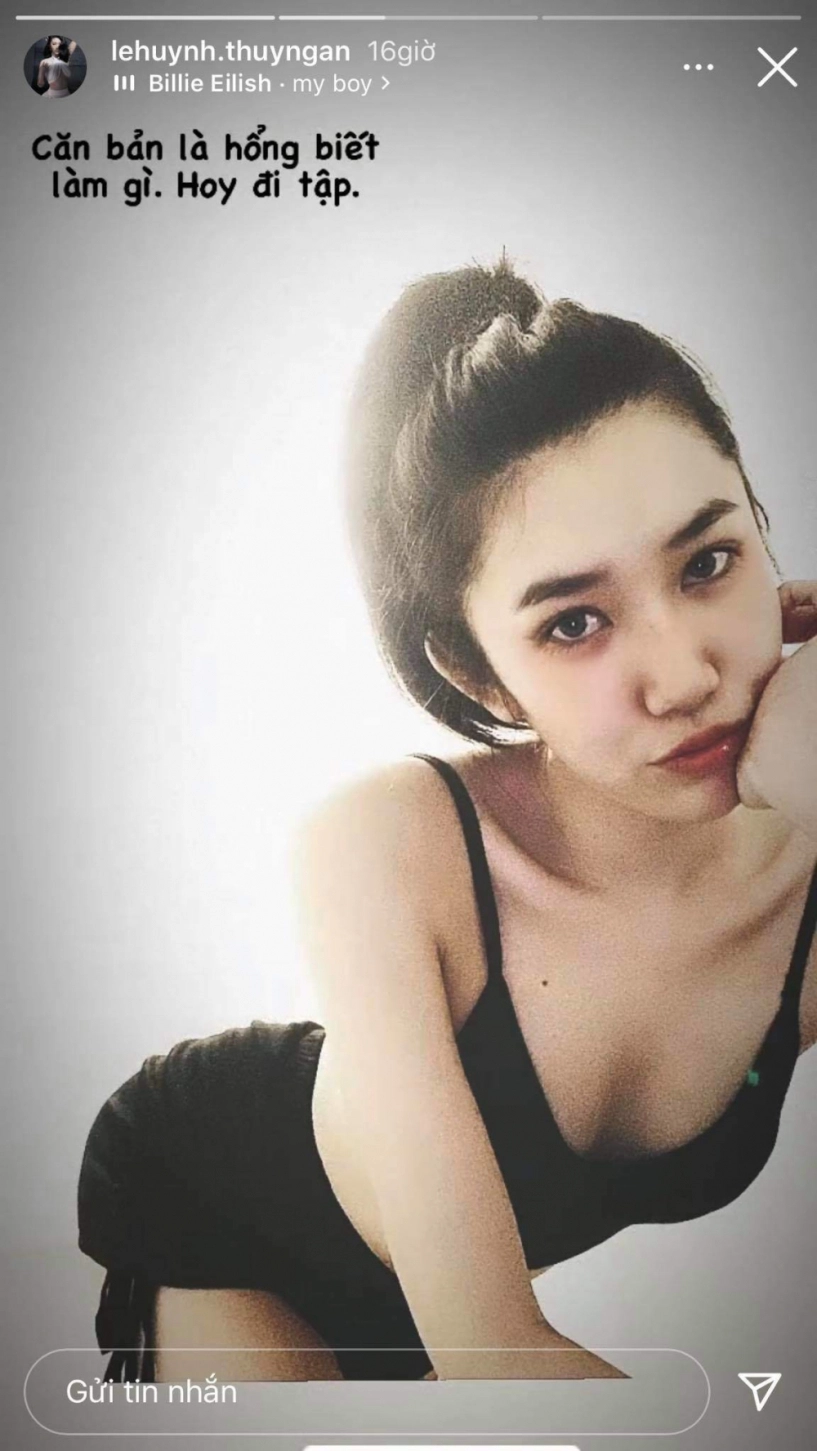 Lệ quyên diệp lâm anh mặc áo tập đã hot nhưng vẫn chưa bằng hoa hậu đi chặt dừa - 6