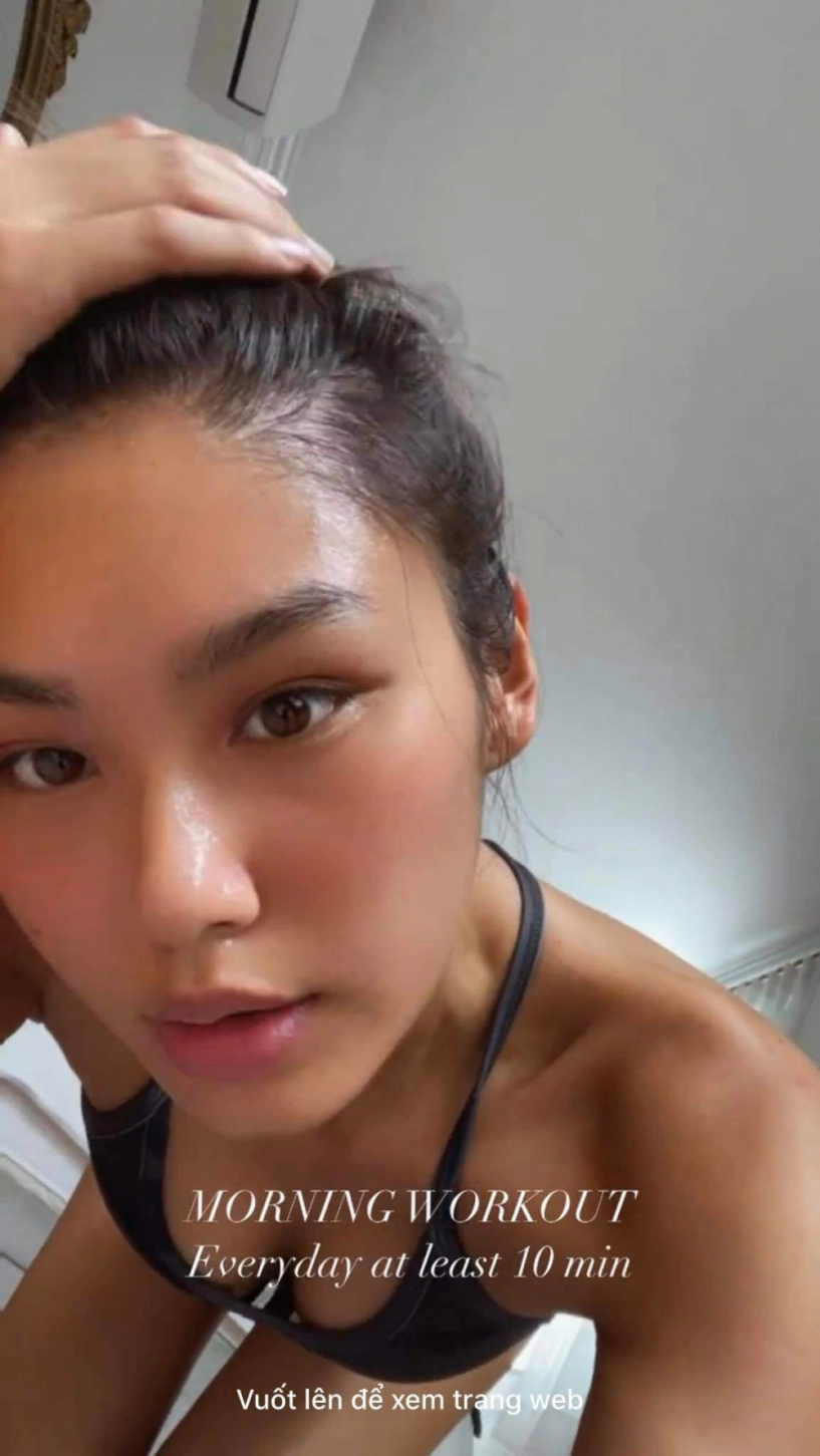 Lệ quyên diệp lâm anh mặc áo tập đã hot nhưng vẫn chưa bằng hoa hậu đi chặt dừa - 7