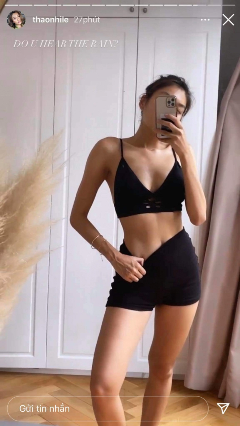Lệ quyên diệp lâm anh mặc áo tập đã hot nhưng vẫn chưa bằng hoa hậu đi chặt dừa - 8