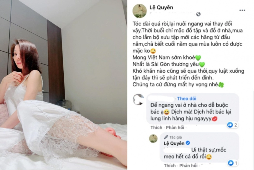 Lệ quyên phẩy tay tậu liền 13 bộ đồ tập tự tin vạch quần khoe eo thon - 2