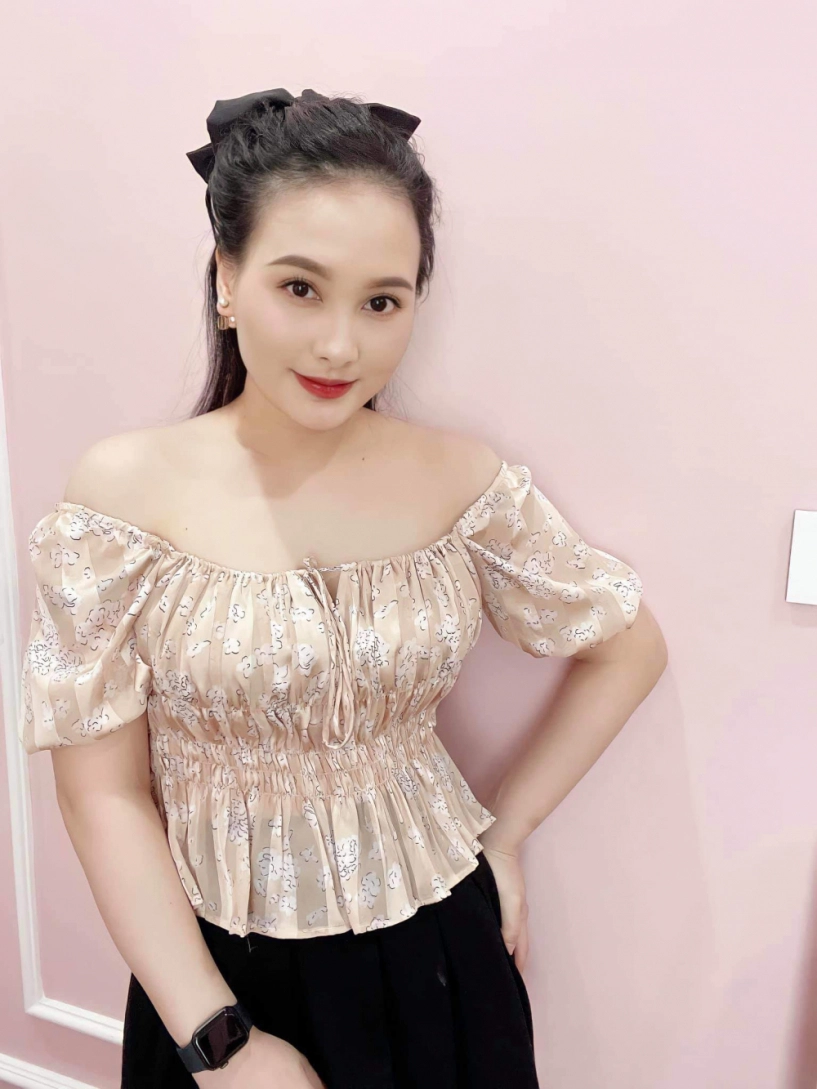 lên đồ họp phụ huynh cho con bảo thanh khéo chọn váy áo tôn báu vật mẹ bỉm - 4