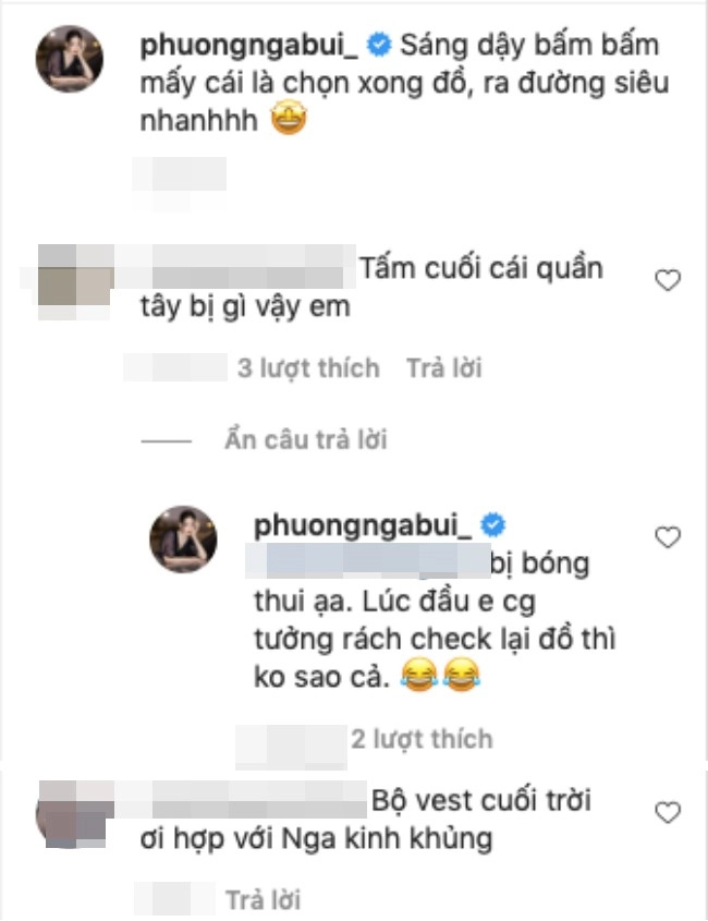 lên đồ sang xịn nhưng bị soi bục quần chỗ hiểm á hậu phương nga ngại ngùng lên tiếng - 3