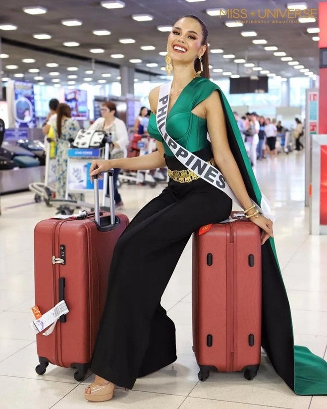 lên đồ xuất trận miss grand á hậu ngọc thảo bị soi copy ý tưởng từ catriona gray - 9