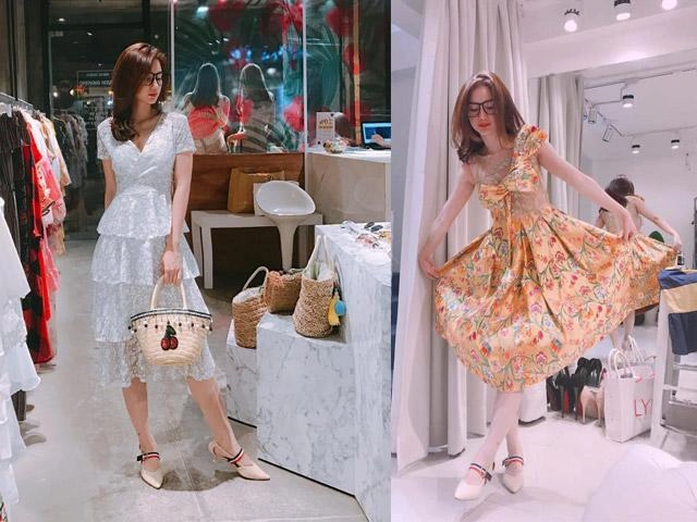 Liên tục mặc lại đồ cũ nhưng không ai chê được style của bà mẹ 1 con quỳnh chi - 4