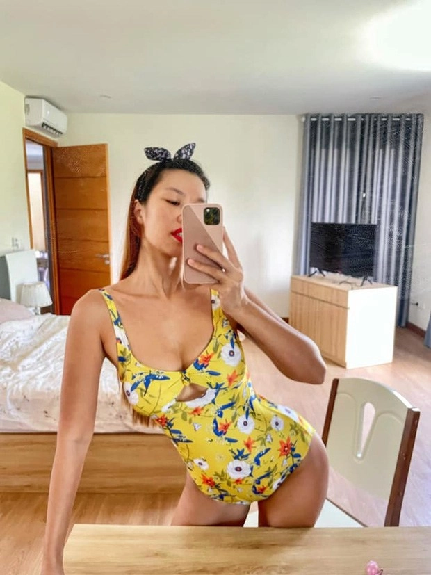 Mặc bikini tí hon vào bếp hà anh bị nhắc khéo chuyện tâm linh siêu mẫu tỉnh bơ đáp trả - 4