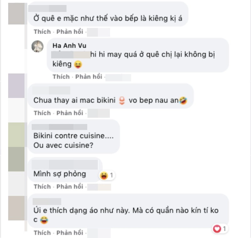 Mặc bikini tí hon vào bếp hà anh bị nhắc khéo chuyện tâm linh siêu mẫu tỉnh bơ đáp trả - 6