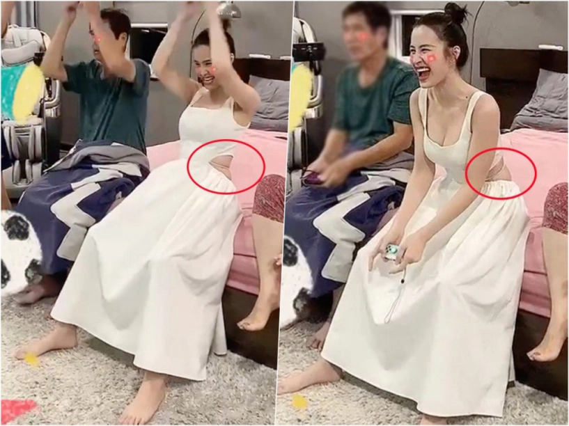 Mặc lộng lẫy lấn át con đông nhi vẫn khó cân kiểu đầm làm chị em hoá đòn bánh tét - 4