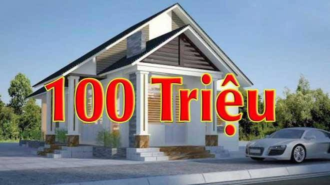 Mẫu nhà cấp 4 giá 100 triệu đồng được quan tâm nhất trong năm 2021 - 1