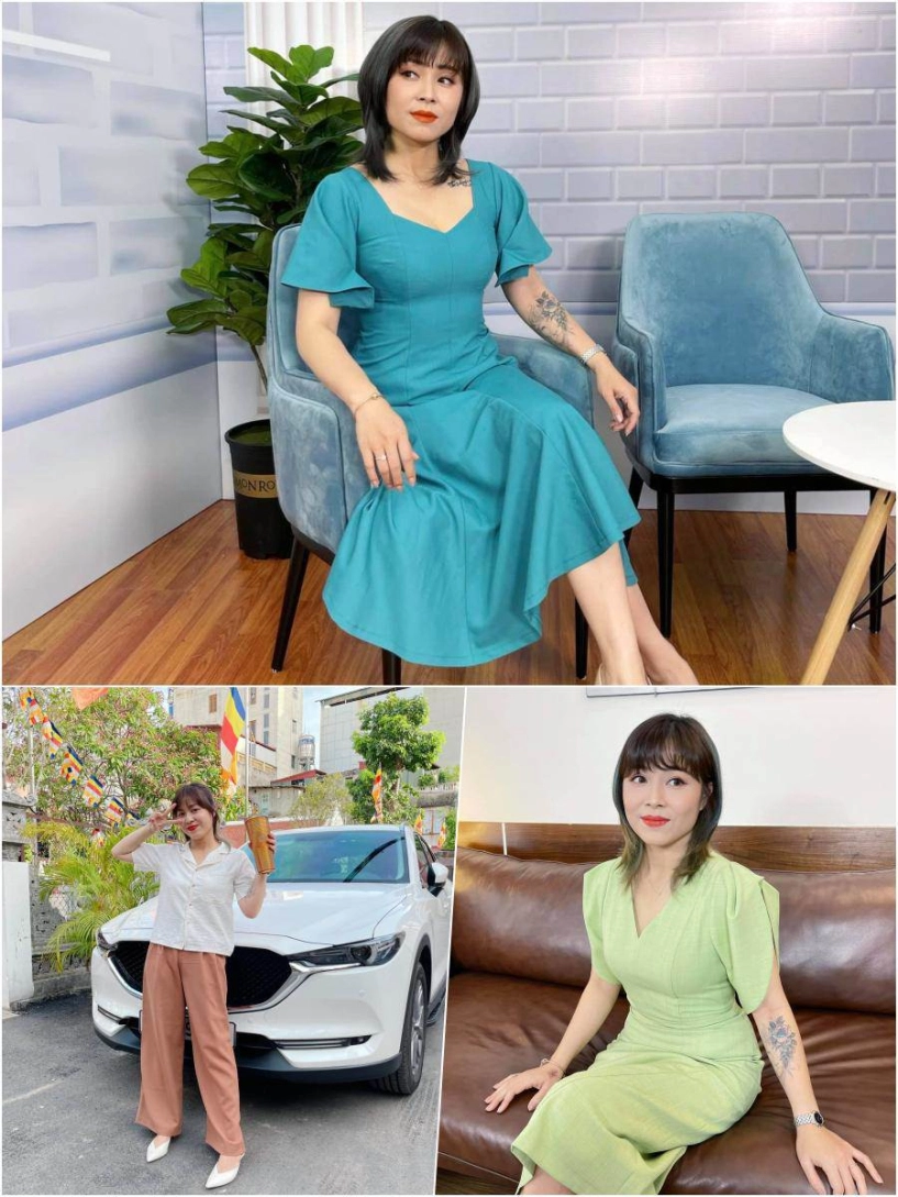 Mc vtv thả rông trên sân thượng đi làm thanh lịch miễn chê áo quần khéo che hình xăm khủng - 10