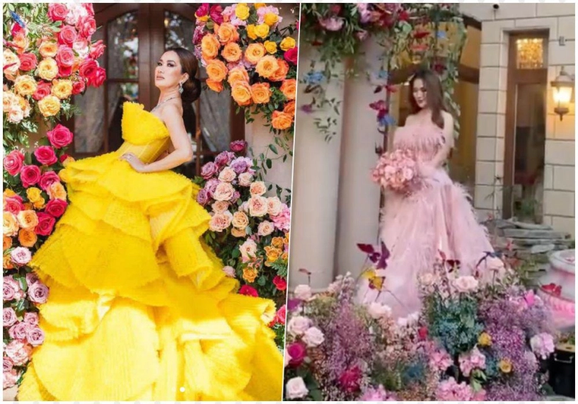 Mẹ việt lấy tỷ phú mỹ đụng độchiếc váy làm ngọc trinhhớ hênh đẳng cấp nữ hoàng là đây - 3