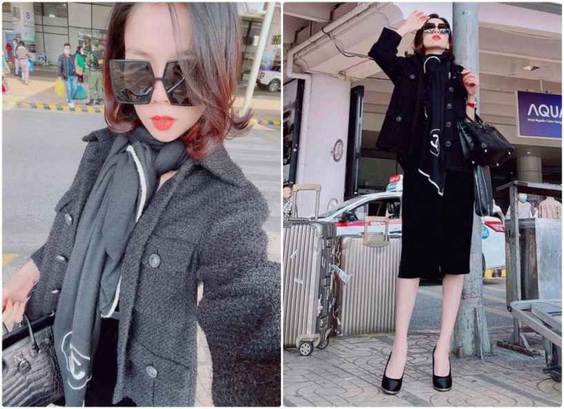 méo mặt khi bóc giá loạt khăn quàng cổ ngày đông của sao việt chiếc mỏng dính cũng chục triệu - 1