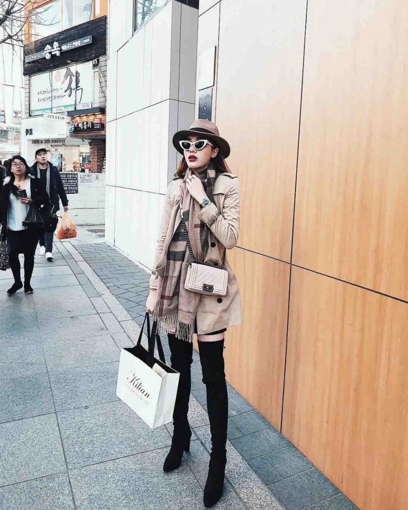 méo mặt khi bóc giá loạt khăn quàng cổ ngày đông của sao việt chiếc mỏng dính cũng chục triệu - 7