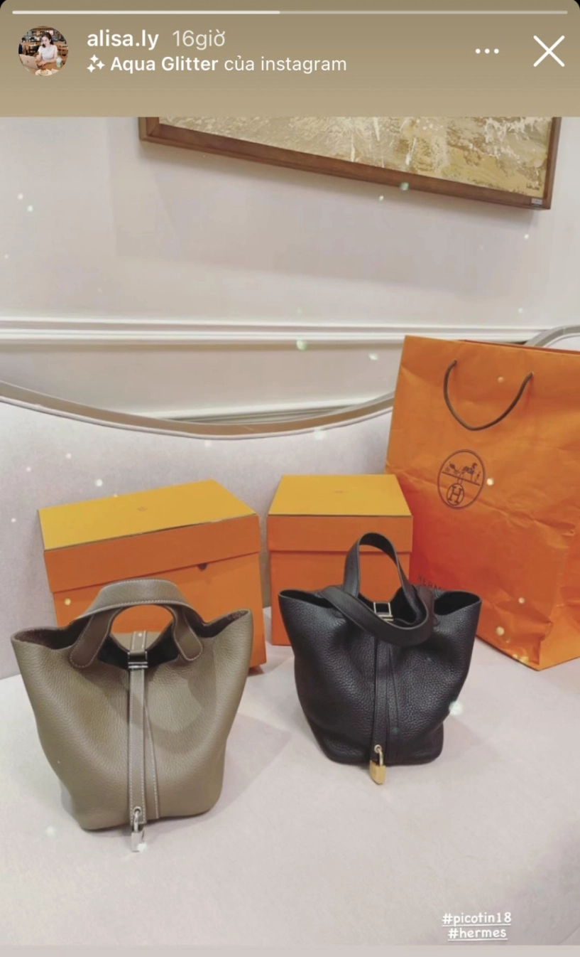 Một mình nuôi con ly kute dư sức sắm hàng hiệu sành điệu chốt đơn đôi túi hermes nghìn đô - 2