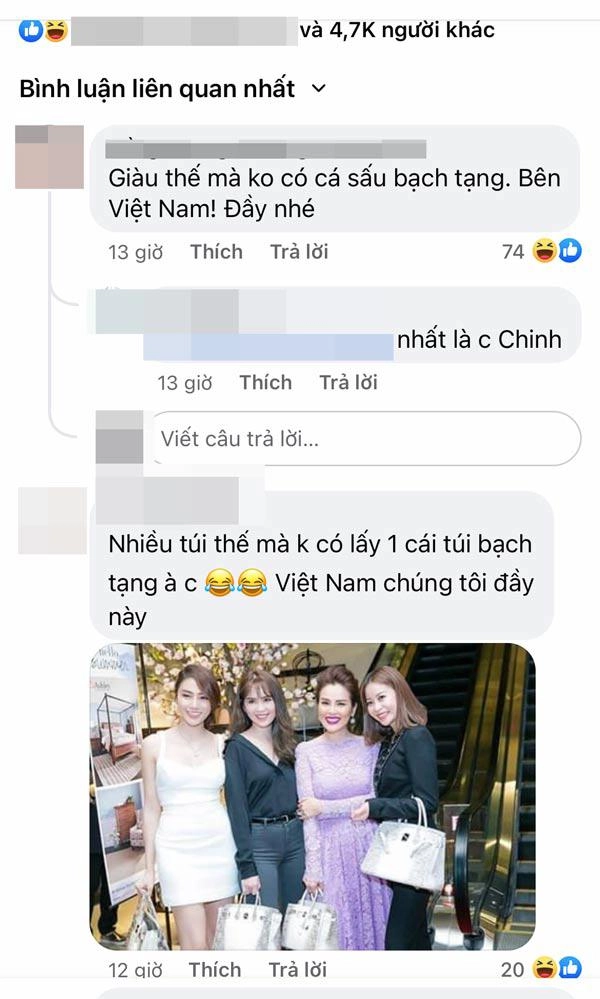 Một ngôi sao quốc tế khoe túi hiệu ngọc trinh và hội bạn thân lại bị réo tên - 6