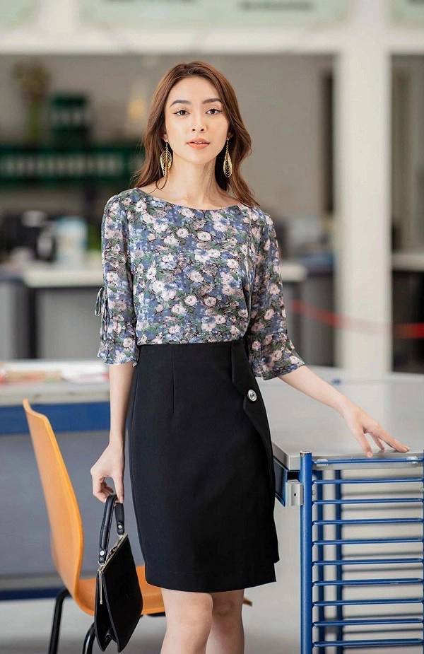 Mùa hè cứ sắm đủ mấy mẫu áo này nàng công sở vừa mát mẻ lại sành điệu vô cùng - 9