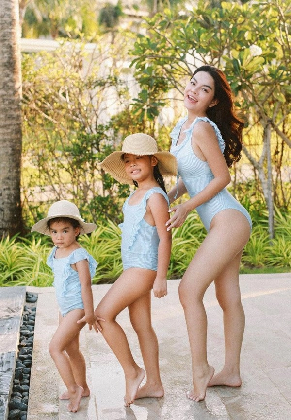 Muốn biết sự khác biệt của mẹ bỉm lúc chăm con với lúc bung xõa hãy nhìn phạm quỳnh anh - 12