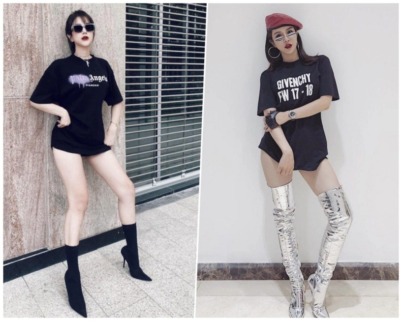 Muôn màu cách quên mặc quần của sao việt tìm mỏi mắt cũng khó thấy vết tích - 1