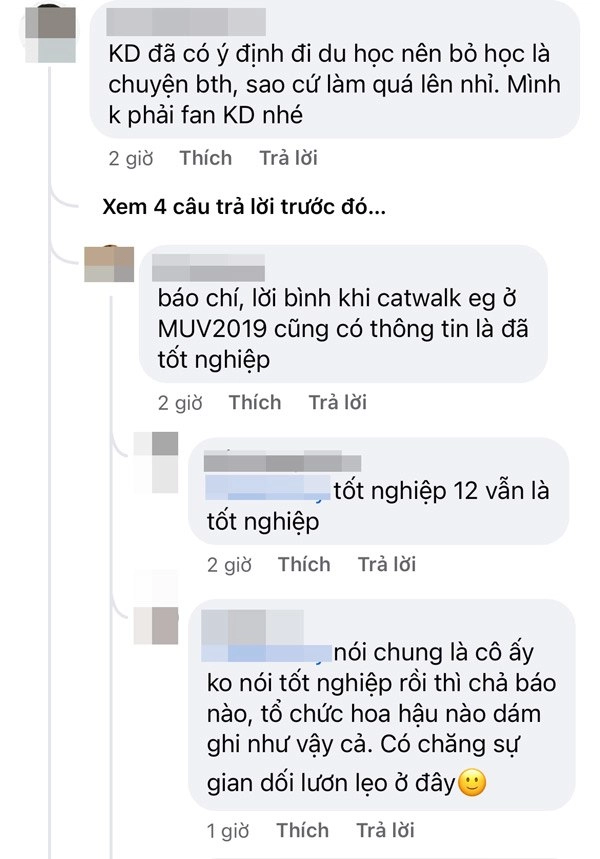 Nàng hậu hết lộ kết quả nợ 43 tín chỉ đại học lại bị chê diện đồ nhái - 4