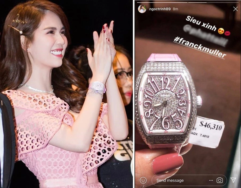 Ngắm lại bst đồng hồ gần 15 tỷ của ngọc trinh trước khi bị trộm thó - 3