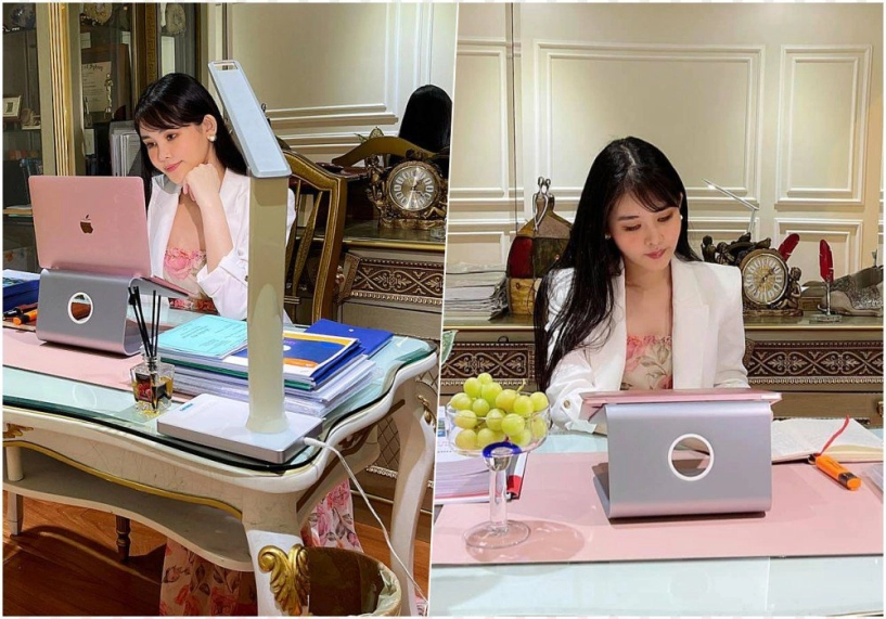 Nghỉ dạy ở nhà cô giáo lê âu ngân anh sắm váy gần trăm triệu tôn đường cong - 7