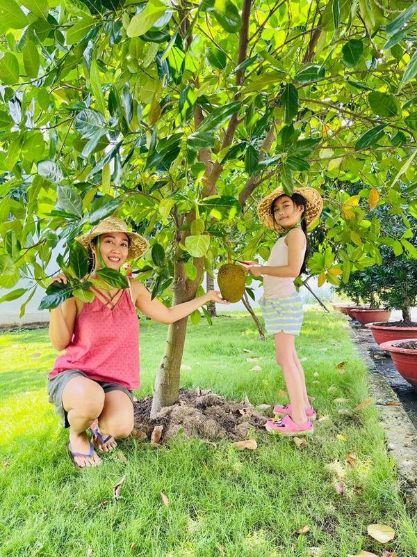 Nghỉ dịch ốc thanh vân đưa các con ra vườn nhà lý hải về nông trại cuốc đất trồng rau - 1